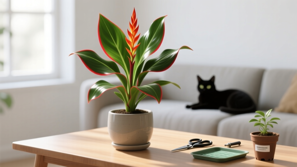 Flaming Sword Plant Toxic to Cats? How to Propagate It Safely—A Step-by-Step Guide That Protects Your Feline While Growing More Plants