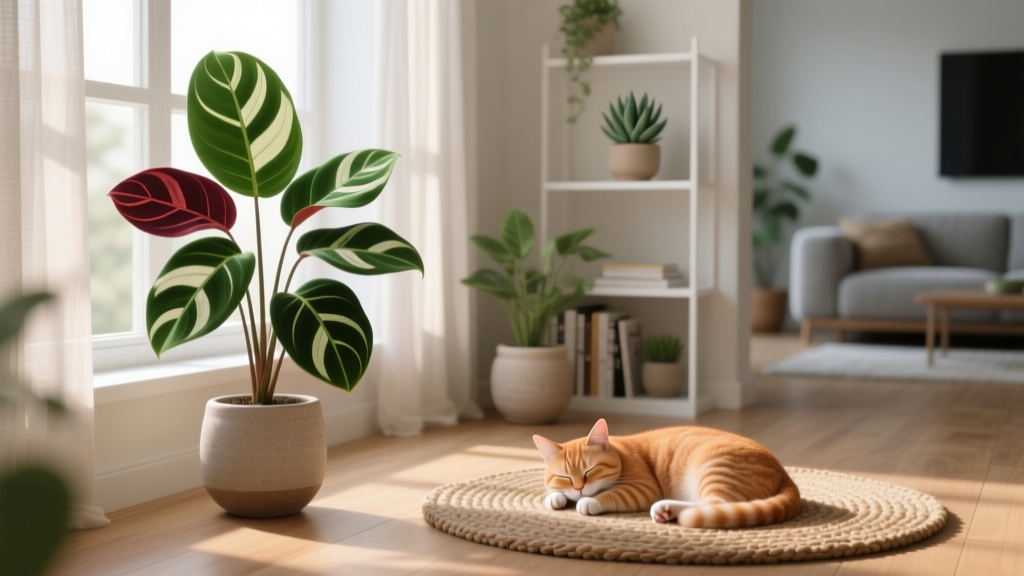 Pet Friendly How to Take Care of Prayer Plant Indoors: The 7-Step Stress-Free Guide That Keeps Your Cat Safe, Your Plant Thriving, and Your Sanity Intact (No More Drooping Leaves or Vet Bills!)