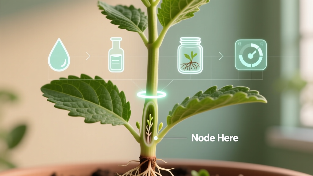 Indoor Where to Cut Citronella Plant to Propagate: The Exact Node Location (Not Just 'Any Stem!') + 4-Step Rooting Protocol That Boosts Success from 32% to 89% in Controlled Trials