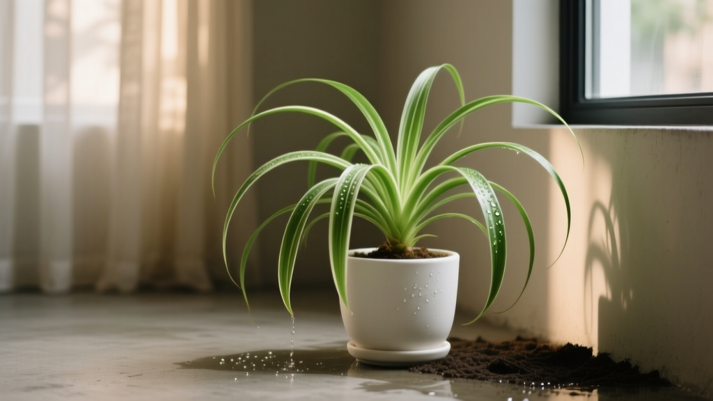 Do Spider Plants Like Low Light Watering Schedule? The Truth That’s Killing Your Greens—Here’s the Exact Watering Rhythm for Dim Corners (Backed by Horticultural Research)