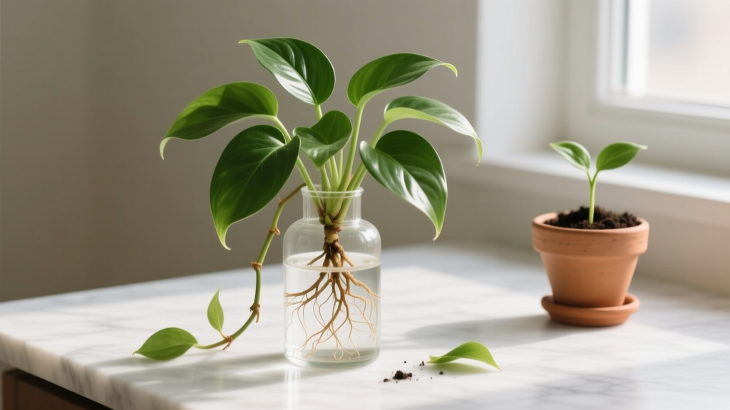 Why Your Water-Propagated Plant Is Dropping Leaves After Transplanting — The Exact Signs That Tell You When to Put It in Soil (and When NOT To)