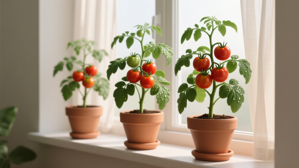How Many Tomato Plants Can You *Actually* Grow Indoors? The Truth About Space, Water Needs, and Fully Grown Yield—No More Overcrowded Windowsills or Wilted Vines