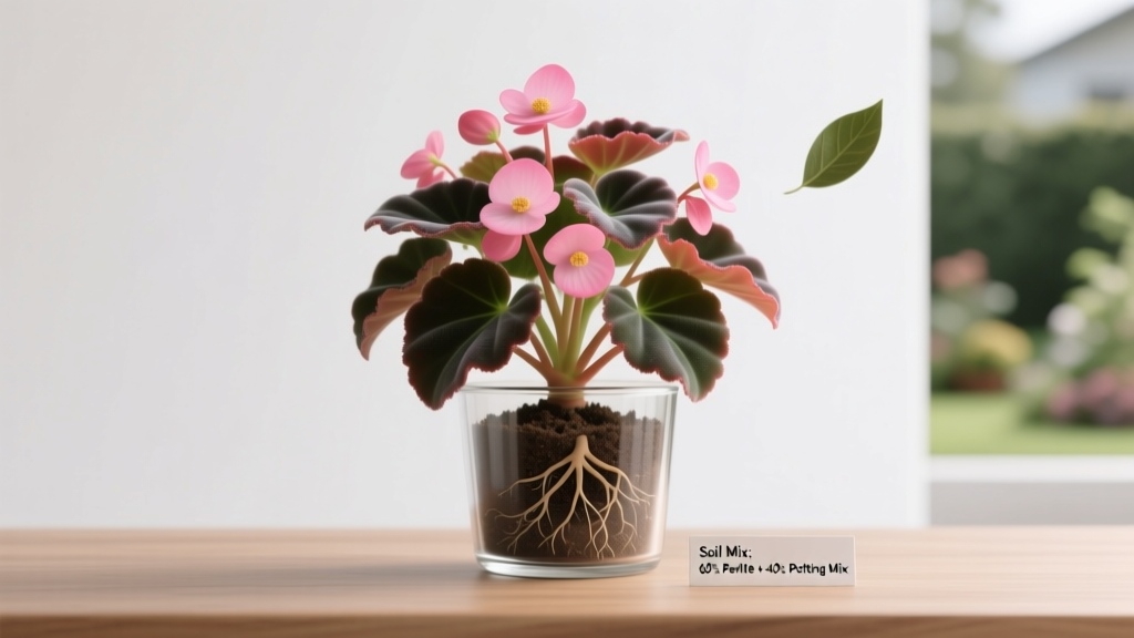 Can I Plant an Indoor Begonia Outside? The Truth About Soil Mix, Timing, and Transplant Shock — What 92% of Gardeners Get Wrong (and How to Avoid Root Rot)