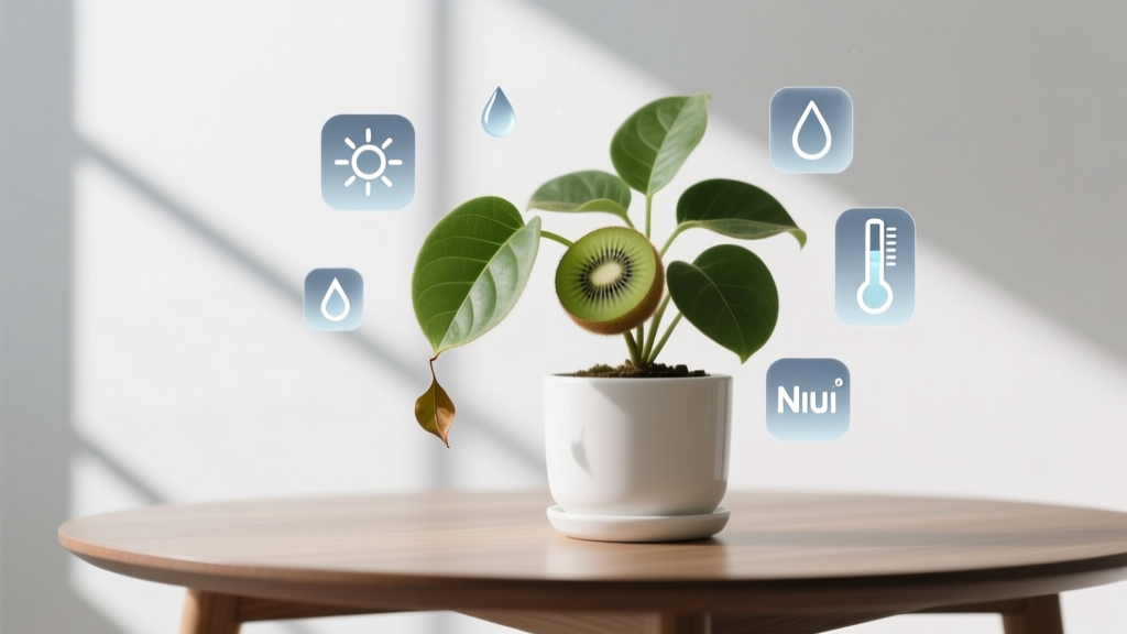 Can You Grow a Kiwi Plant Indoors Dropping Leaves? 7 Science-Backed Fixes That Stop Leaf Drop in 10 Days (Most Fail at #3)