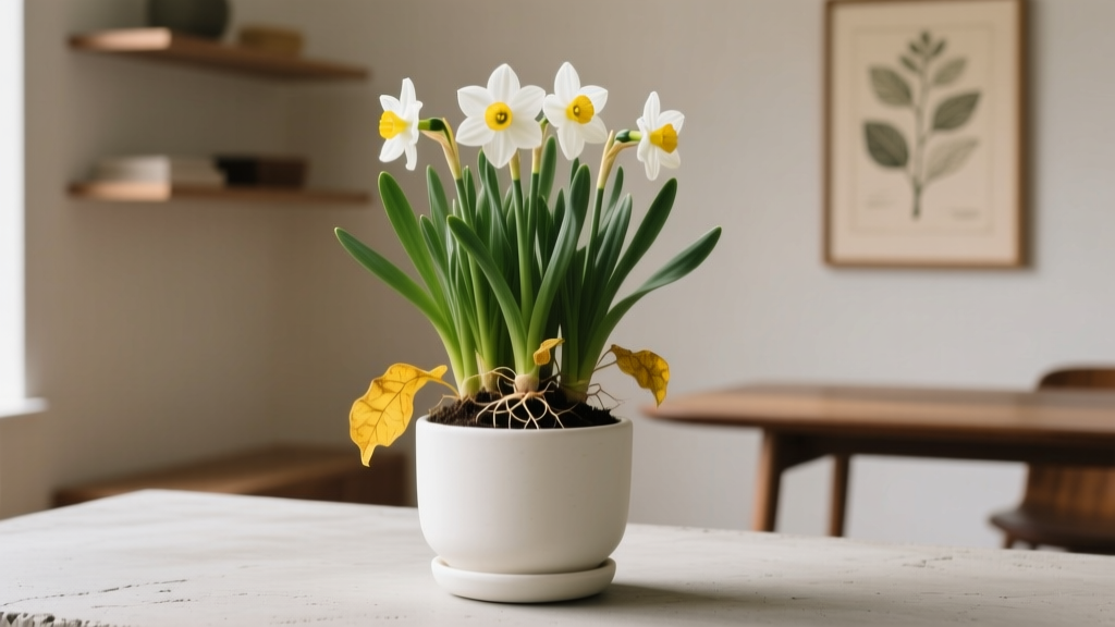 Why Your Paperwhites Are Yellowing *Before* Blooming: The Exact Indoor Planting Window That Prevents Leaf Chlorosis—and How to Rescue Them in 72 Hours
