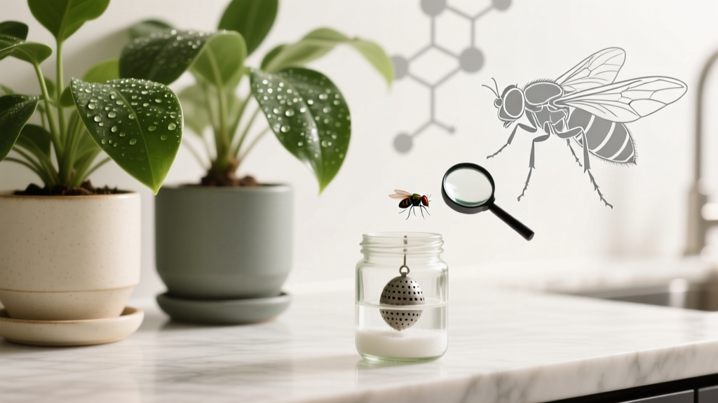 How to Get Rid of Fruit Flies Around Indoor Plants Pest Control: 7 Science-Backed Steps That Actually Work (No More Sticky Traps or Bleach in the Soil!)