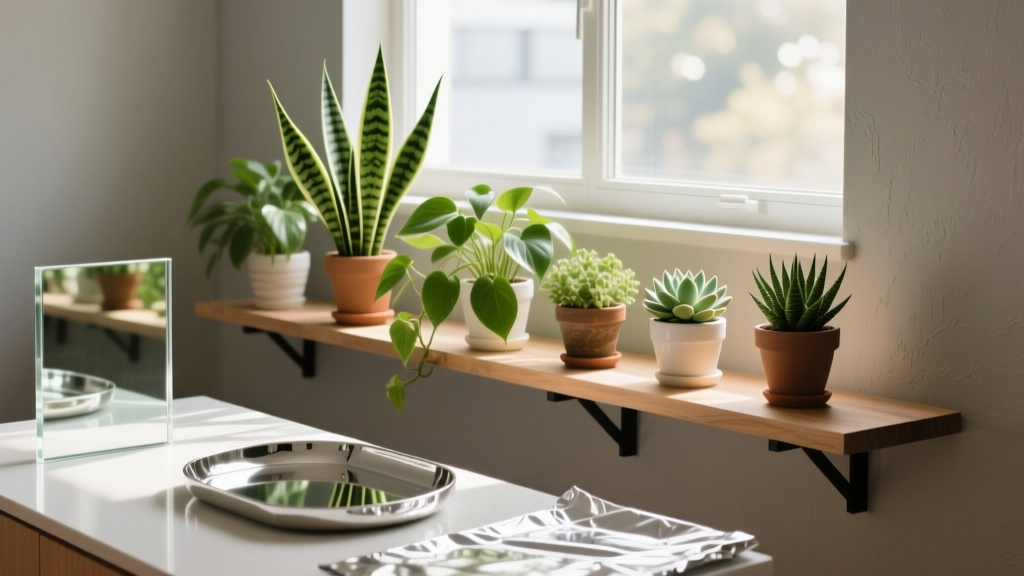 How Small Do I Need Reflective Surfaces to Grow Plants Indoors? The Truth About Space-Saving Light Boosters (No Grow Tents Required)