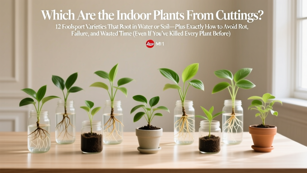 Which Are the Indoor Plants From Cuttings? 12 Foolproof Varieties That Root in Water or Soil—Plus Exactly How to Avoid Rot, Failure, and Wasted Time (Even If You’ve Killed Every Plant Before)