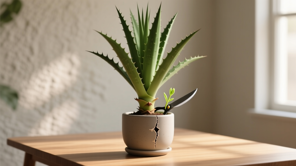 Small How to Trim an Indoor Yucca Plant: The 5-Minute Pruning Method That Prevents Legginess, Boosts New Growth, and Saves Your Plant From Stress (No Scissors Required!)