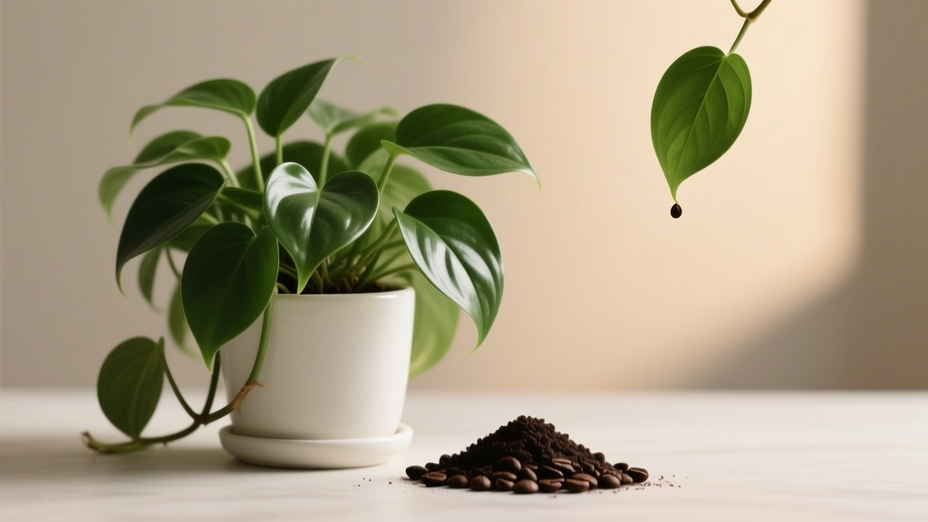 Can you add coffee grounds to indoor plants dropping leaves? Here’s what actually happens — plus 4 science-backed fixes that stop leaf drop *before* your favorite pothos or monstera becomes a crispy skeleton.