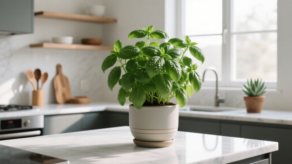 Large Indoor Basil Plant Care: 7 Non-Negotiable Mistakes You’re Making (And Exactly How to Fix Them Before Your Herb Turns Yellow or Dies)