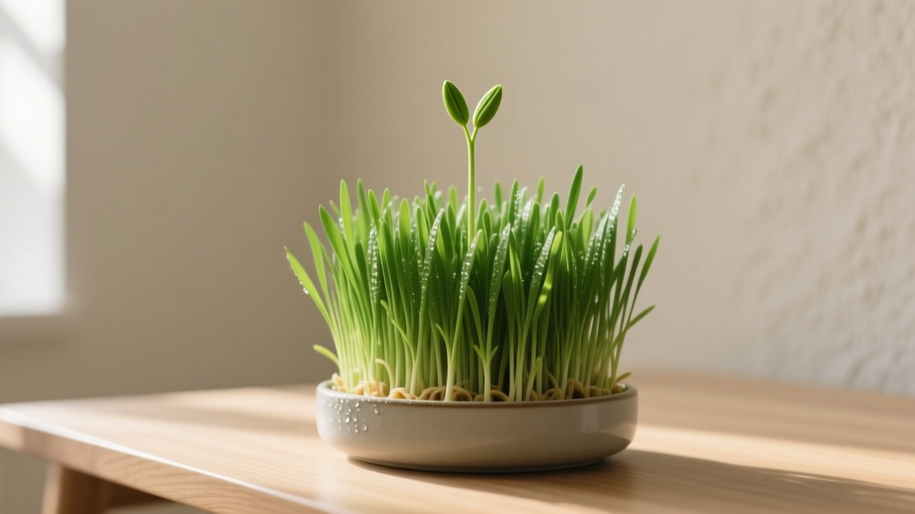 Stop Wasting Seeds: The Exact 7-Step Indoor Wheatgrass Planting Method That Prevents Mold, Yellowing, and Weak Growth — Even If You’ve Failed Before