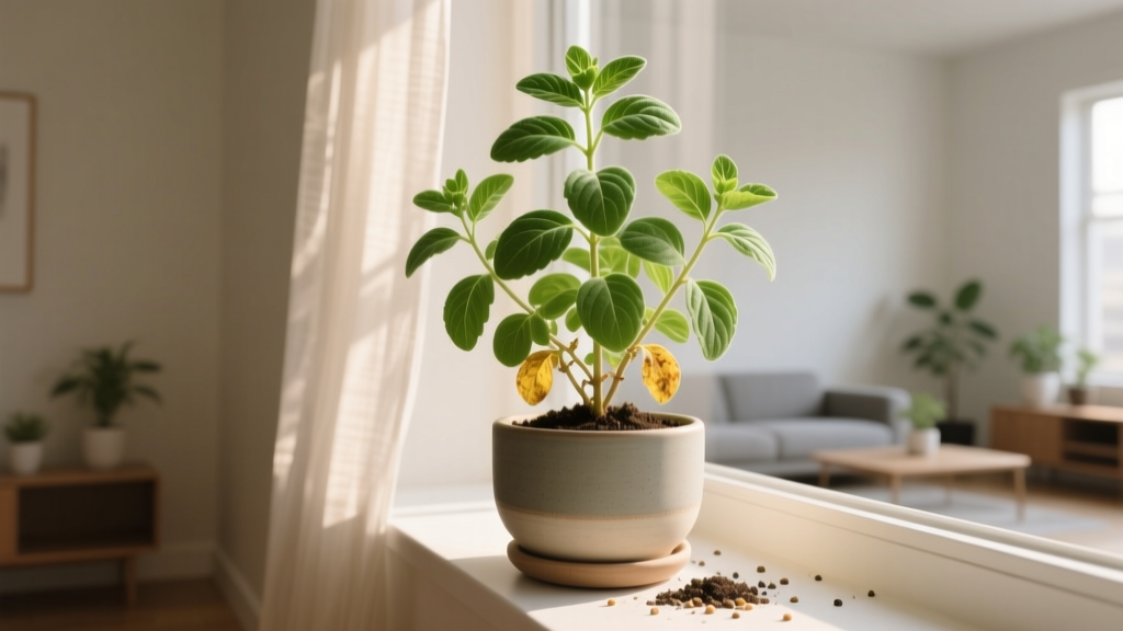 How to Grow Tulsi Plant Indoor Fertilizer Guide: The Exact Organic Feeding Schedule That Prevents Yellow Leaves, Leggy Stems & Sudden Die-Off (Even in Low-Light Apartments)