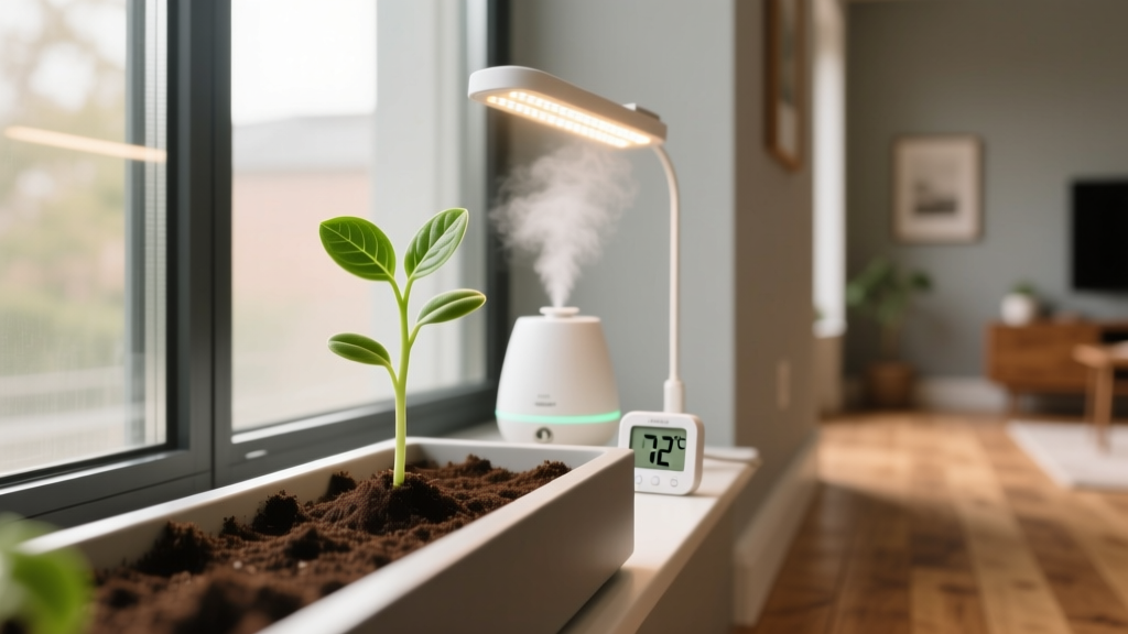 Why Your Indiana Indoor Seedlings Aren’t Growing: The Exact Timing, Temperature & Light Mistakes 92% of Gardeners Make (and How to Fix Them Before Frost)