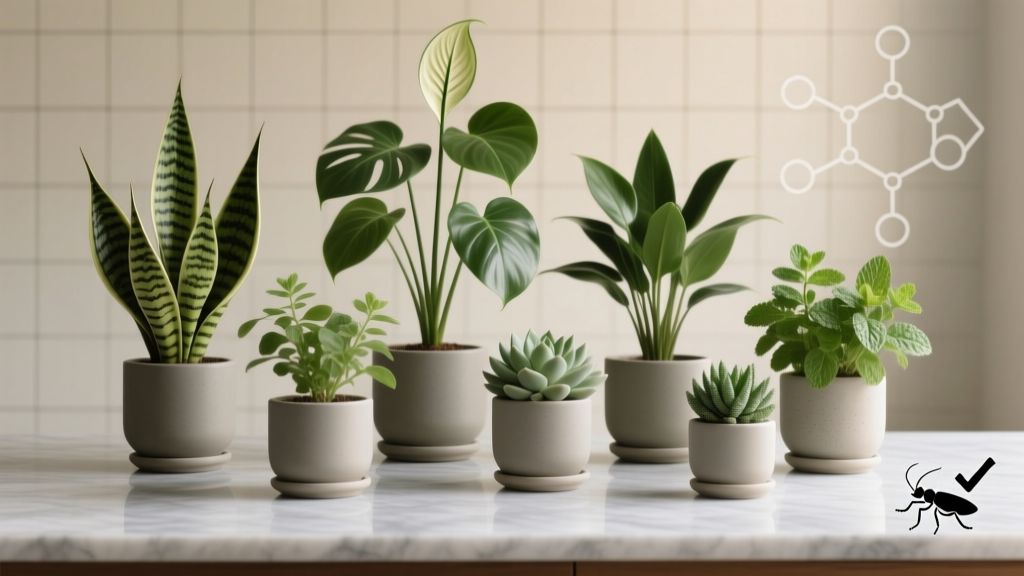 7 Easy-Care Indoor Plants That Actually Repel Roaches (Backed by Entomology Research — Not Just Folklore)