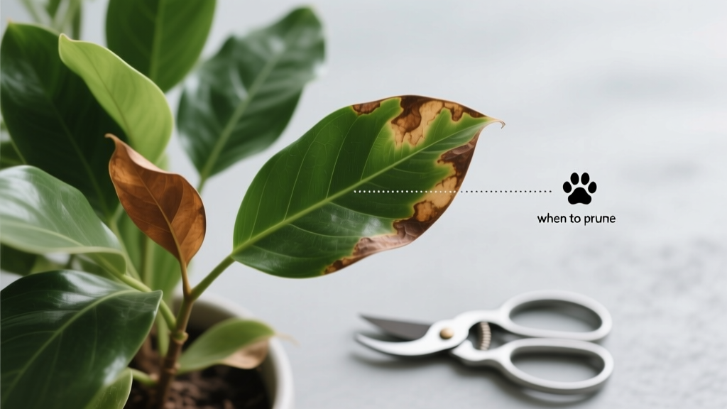 Should You Cut Off Brown Parts of Leaves on Indoor Plants? The Truth About Pet-Friendly Pruning — What Veterinarians & Horticulturists Say You’re Getting Wrong (and Exactly When to Snip vs. Leave Alone)