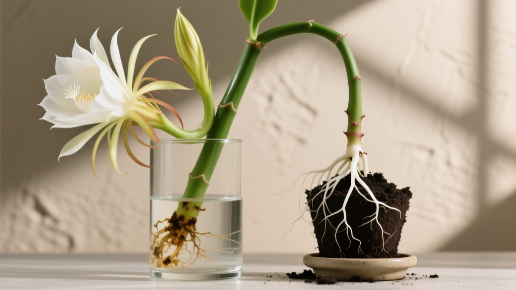 Stop Wasting Time & Roots: Why Propagating Queen of the Night in Water Rarely Works (And What Actually Does — With Step-by-Step Soil & Air-Layering Alternatives That 92% of Growers Overlook)