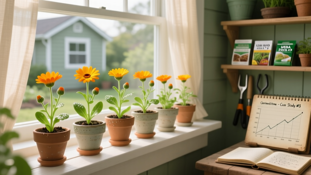 Stop Wasting Weeks: The Exact Indoor Planting Window for Fast-Growing Calendula Seeds (Backed by USDA Zone Data & 3 Real-Garden Case Studies)