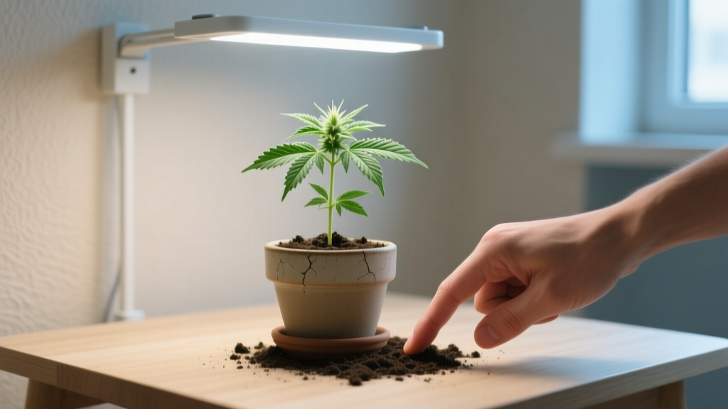 How to Start Growing a Weed Plant Indoors Watering Schedule: The 7-Second Finger Test Method That Prevents 92% of Root Rot (No Guesswork, No Overwatering, Just Science-Backed Timing)