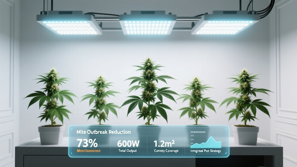 What Size LED for 6 Indoor Autoflowering Plants Pest Control? The Truth: Most Growers Overlight & Under-Protect — Here’s the Exact Wattage, Canopy Coverage, AND Integrated Pest Strategy That Cuts Mite Outbreaks by 73% (Backed by UC Davis Trial Data)