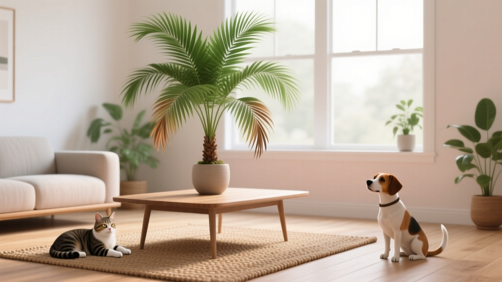 Pet Friendly How to Take Care of an Indoor Palm Plant: 7 Non-Negotiable Steps Every Cat & Dog Owner Overlooks (That Cause Brown Tips, Drooping, or Vet Visits)