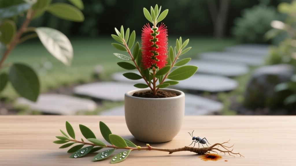 How to Propagate Bottle Brush Plants Pest Control: The 5-Step System That Stops Aphids & Root Rot Before They Kill Your Cuttings (No Pesticides Needed)
