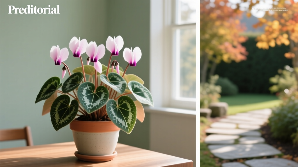 Cyclamen Size, Hardiness & Indoor/Outdoor Care