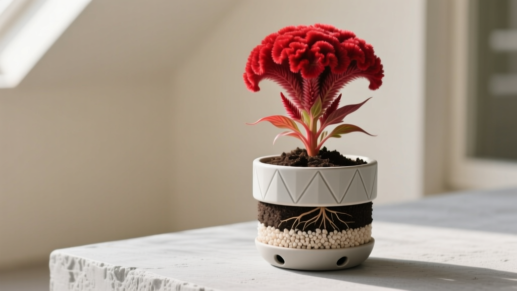 Is Celosia Indoor or Outdoor Plant Soil Mix? The Truth About Drainage, pH, and Container vs. Garden Beds—Plus the Exact 3-Ingredient Mix That Prevents Root Rot in Both Settings