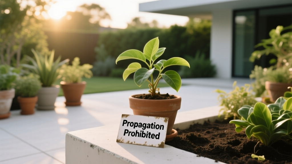 Why Does My Outdoor Plant Say 'Propagation Prohibited'? The Truth Behind Those Labels — What You Can & Cannot Legally Clone, Why Nurseries Use Them, and How to Respect Plant IP Without Killing Your Garden Dreams