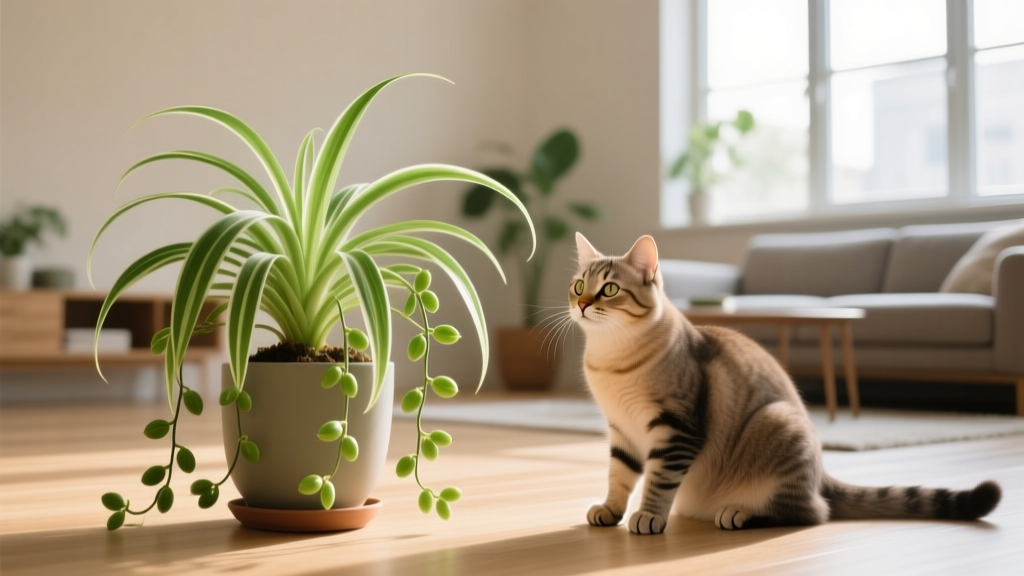Spider Plants & Cats: The Truth About Toxicity + Realistic Indoor Growth Timelines (Spoiler: They’re Safe—but Here’s Exactly How Fast They *Actually* Grow in Homes)