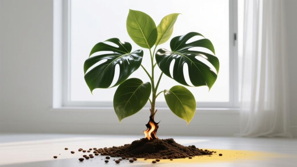 Can You Put Coffee Grounds in Indoor Plants in Bright Light? The Truth About Acidity, Burn Risk, and When It Actually Helps (Spoiler: It’s Rarely the Right Move)