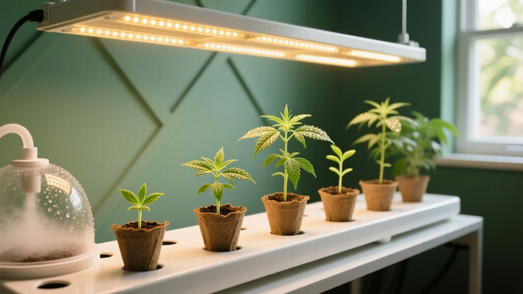 Tropical How to Start a Marijuana Plant Indoors: The 7-Step Indoor Tropical Cannabis Starter Kit (No Greenhouse Needed — Just LED Light, Humidity Control & This Exact Seed-to-Sapling Timeline)