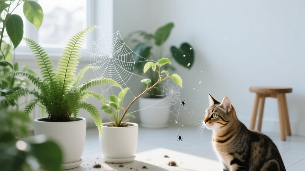 Toxic to Cats? How to Get Rid of Spider Webs on Indoor Plants—Without Harming Your Feline or Your Ferns: A Vet-Approved, 5-Minute Weekly Routine That Stops Dust Mites, Prevents Mold, and Keeps Your Cat Curious (Not Sick)