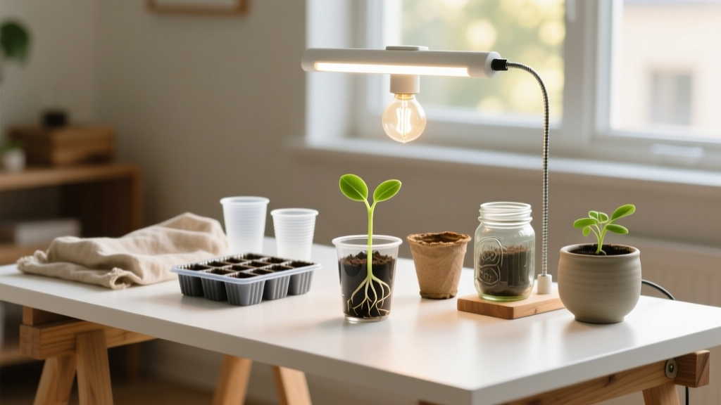 How to Grow a Plant from a Seed Indoors Under $20: The Truth Is, You Don’t Need Fancy Gear — Just These 5 Dollar-Store Hacks, One $3 LED Bulb, and Zero Gardening Experience (Real Results in 14 Days)