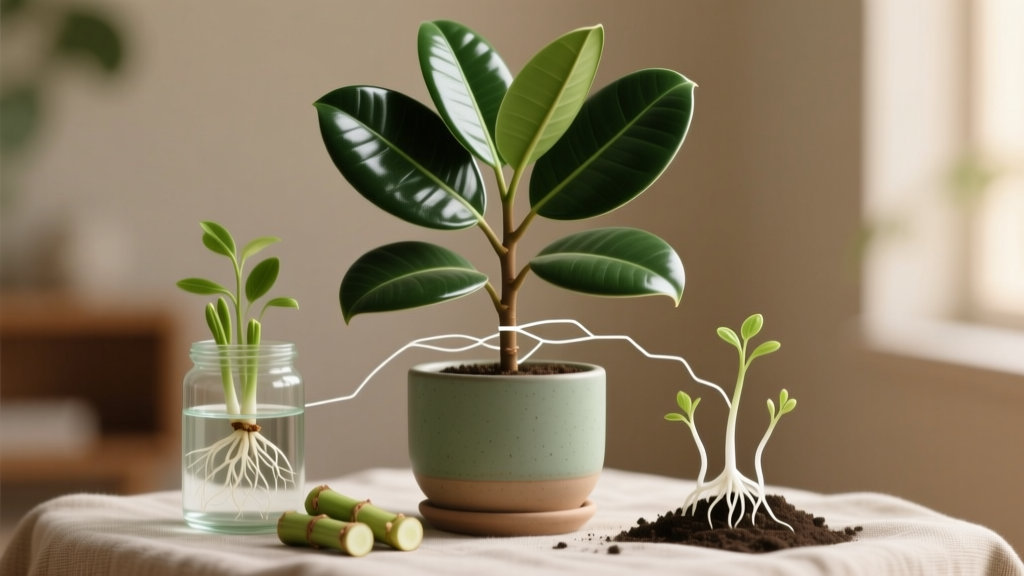 Why Your Rubber Plant Leaf Cuttings Keep Failing (and How to Fix Propagation + Pest Control in One Integrated System — No More Rot, No More Mealybugs, Just Thriving New Plants)