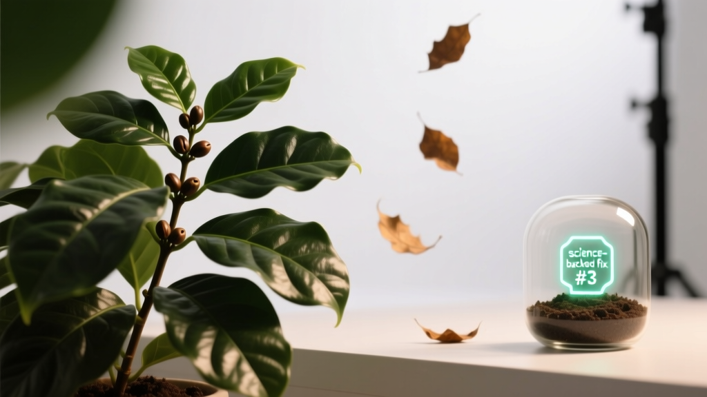 Why Is Your Indoor Coffee Plant Dropping Leaves? 7 Science-Backed Fixes (Most People Miss #3—It’s Not Overwatering)