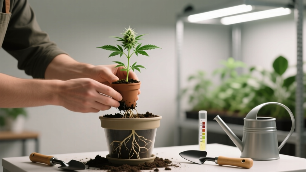 How to Bud Indoor Weed Plants: The Repotting Guide That Prevents Stunted Growth, Root Rot, and Failed Harvests — 7 Critical Steps You’re Probably Skipping (Backed by Master Growers)