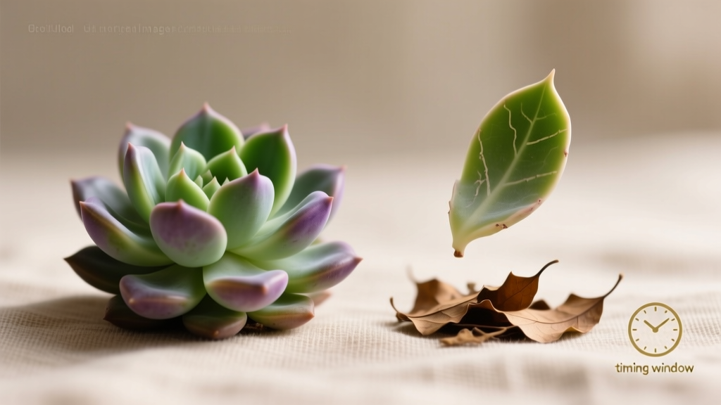 Why Your Succulent Leaves Are Dropping *Before* You Even Try to Propagate — The Exact Timing Window (Spring vs. Fall) That Saves 92% of Leaf Cuttings & Prevents Stress-Induced Drop