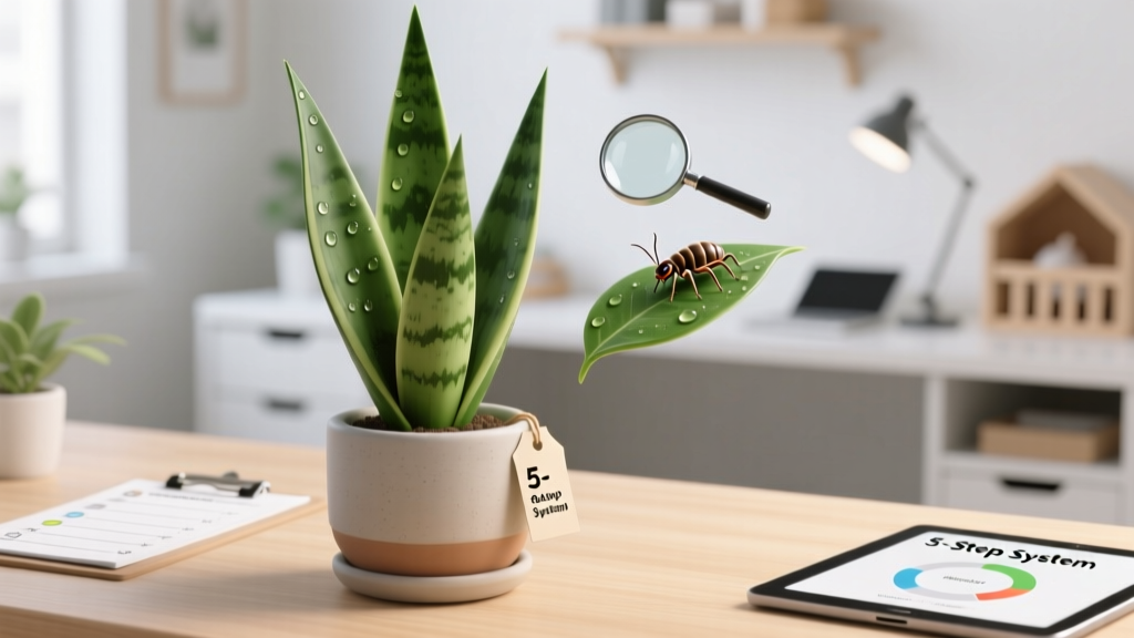How to Propagate Mother-in-Law’s Tongue Plant Pest Control: The 5-Step System That Stops Mealybugs Before They Kill Your Cuttings (and Saves You $47 in Replacements)