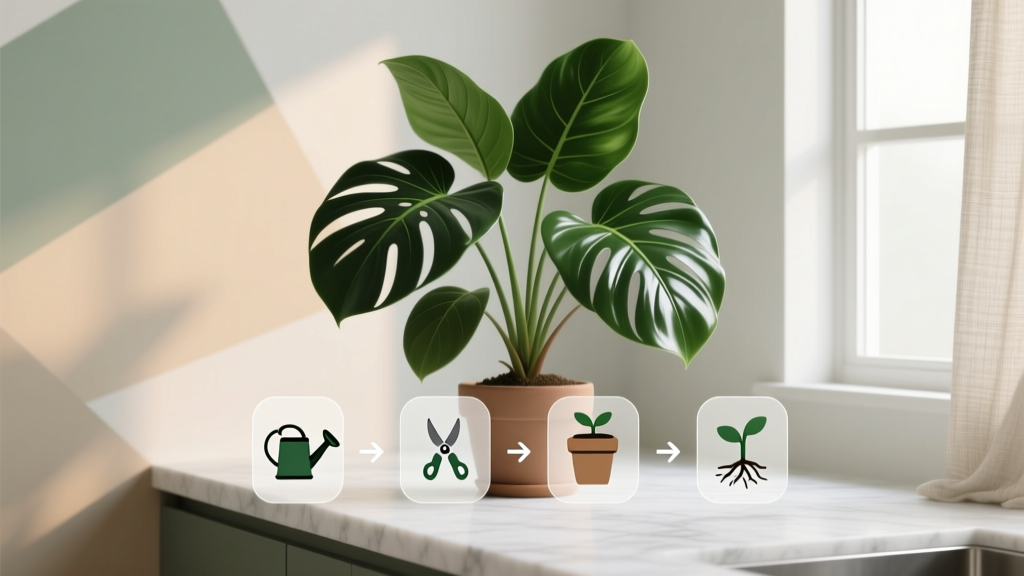 How to Grow and Propagate Xanadu Plant: The Only 4-Step Method That Prevents Rot, Saves Time, and Guarantees 92%+ Rooting Success (No Greenhouse Needed)