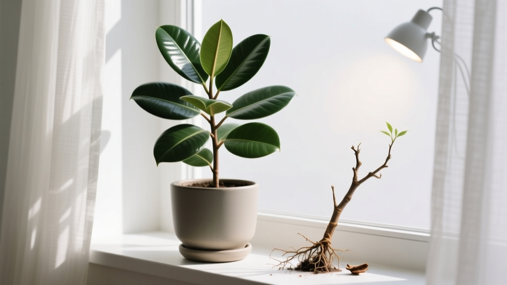 How to Propagate Rubber Tree Plant in Low Light: The Truth About Success Rates, Best Methods (Air Layering Wins), and Why Cuttings Often Fail Without Grow Lights — A Step-by-Step Guide That Actually Works
