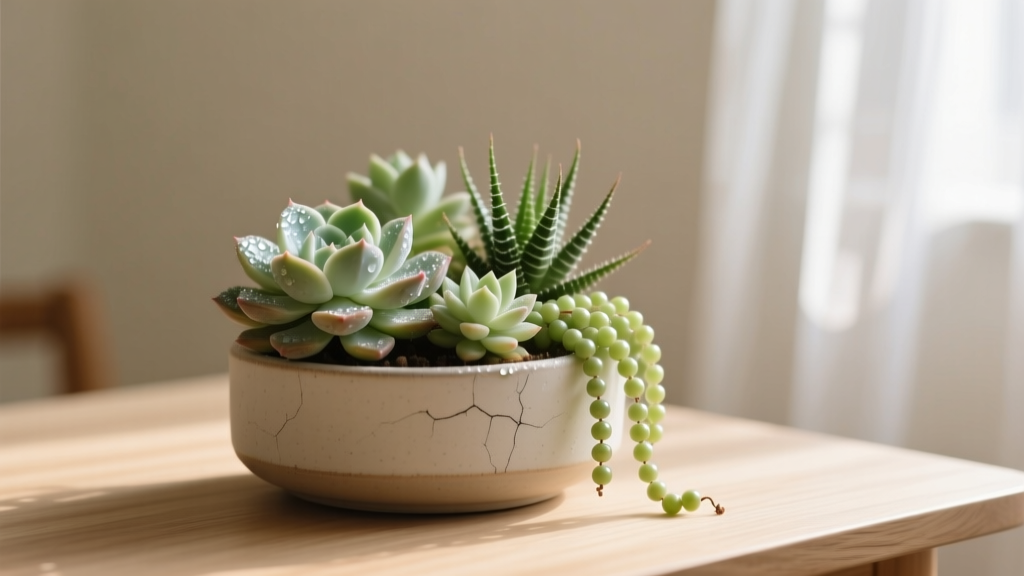 Succulent What Humidity Is Good For Indoor Plants? The Truth: 40–60% RH Is Ideal — But Most Homes Are at 25–35%, and That’s Why Your Echeveria Is Stretching, Your Haworthia Is Cracking, and Your String of Pearls Keeps Dropping Beads