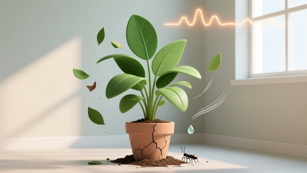 Why Do Leaves Fall Off Indoor Plants in Bright Light? 7 Hidden Causes (Not Just 'Too Much Sun') — Plus a Step-by-Step Diagnosis Flowchart You Can Use Tonight
