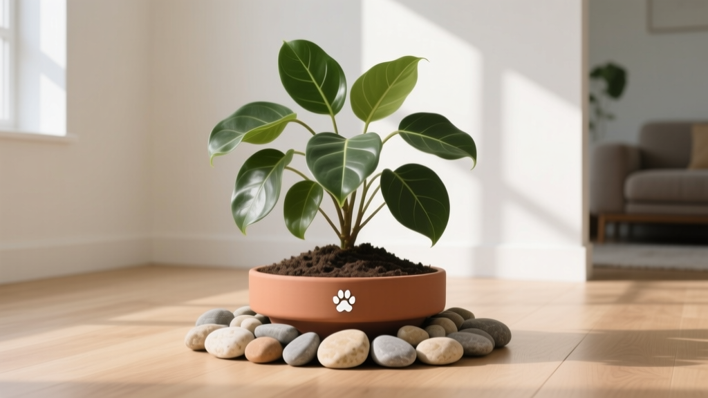 Pet Friendly How to Decorate Indoor Plants with Pebbles: 7 Safe, Stylish & Soil-Smart Steps That Prevent Digging, Choking & Root Rot (Vet-Approved)