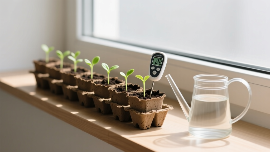 The Indoor Seed-Starting Watering Schedule That Actually Works: Stop Drowning or Drying Out Your Seedlings (Here’s the Exact Timing, Tools, and Soil-Moisture Triggers You’ve Been Missing)