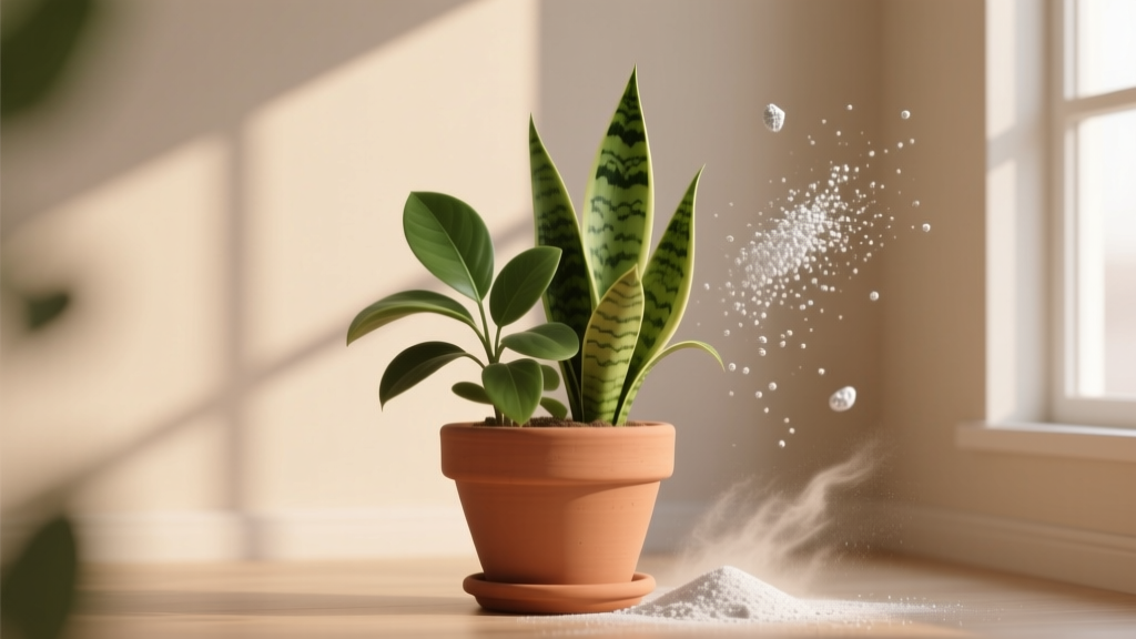 Non-Flowering How to Use Diatomaceous Earth on Indoor Plants: The 5-Step Pest Control Method That Actually Works (Without Harming Your Ferns, ZZ Plants, or Snake Plants)