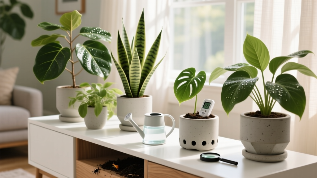 How to De-Bug Outside Plants Before Bringing Them Indoors: The Exact Watering Schedule That Prevents Pest Explosions & Root Rot (Backed by Extension Research)