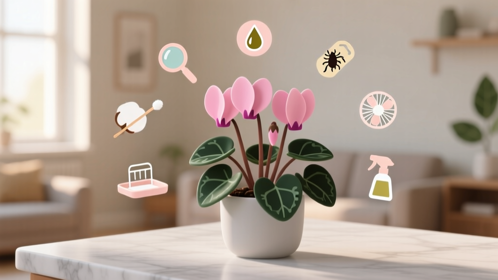 How to Take Care of Cyclamen Houseplant Pest Control: The 7-Step Indoor Rescue Plan That Stops Aphids, Mites & Mealybugs in 72 Hours—Without Harming Your Plant’s Delicate Roots or Flowers