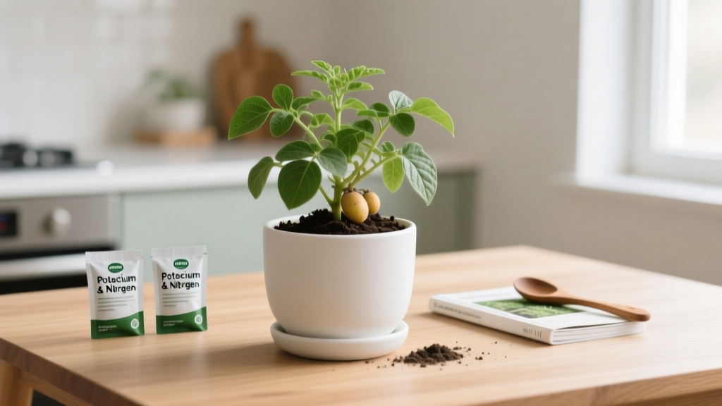 How to Start a Potato Plant Indoors Fertilizer Guide: The Truth About Indoor Potatoes—Why Most Fail at Week 3 (and How to Fix It With Just 2 Organic Nutrients)