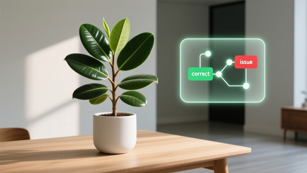 Your Rubber Plant Isn’t Growing? 7 Science-Backed Fixes You’re Probably Missing (Plus a Diagnostic Flowchart to Pinpoint the Exact Cause in Under 90 Seconds)
